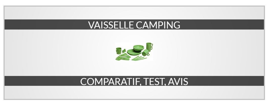 Vaisselle camping