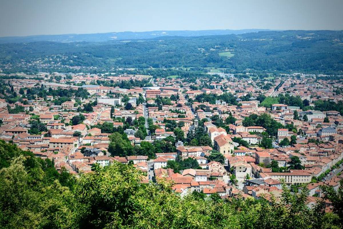 Montagne Noire - passerelle de Mazamet