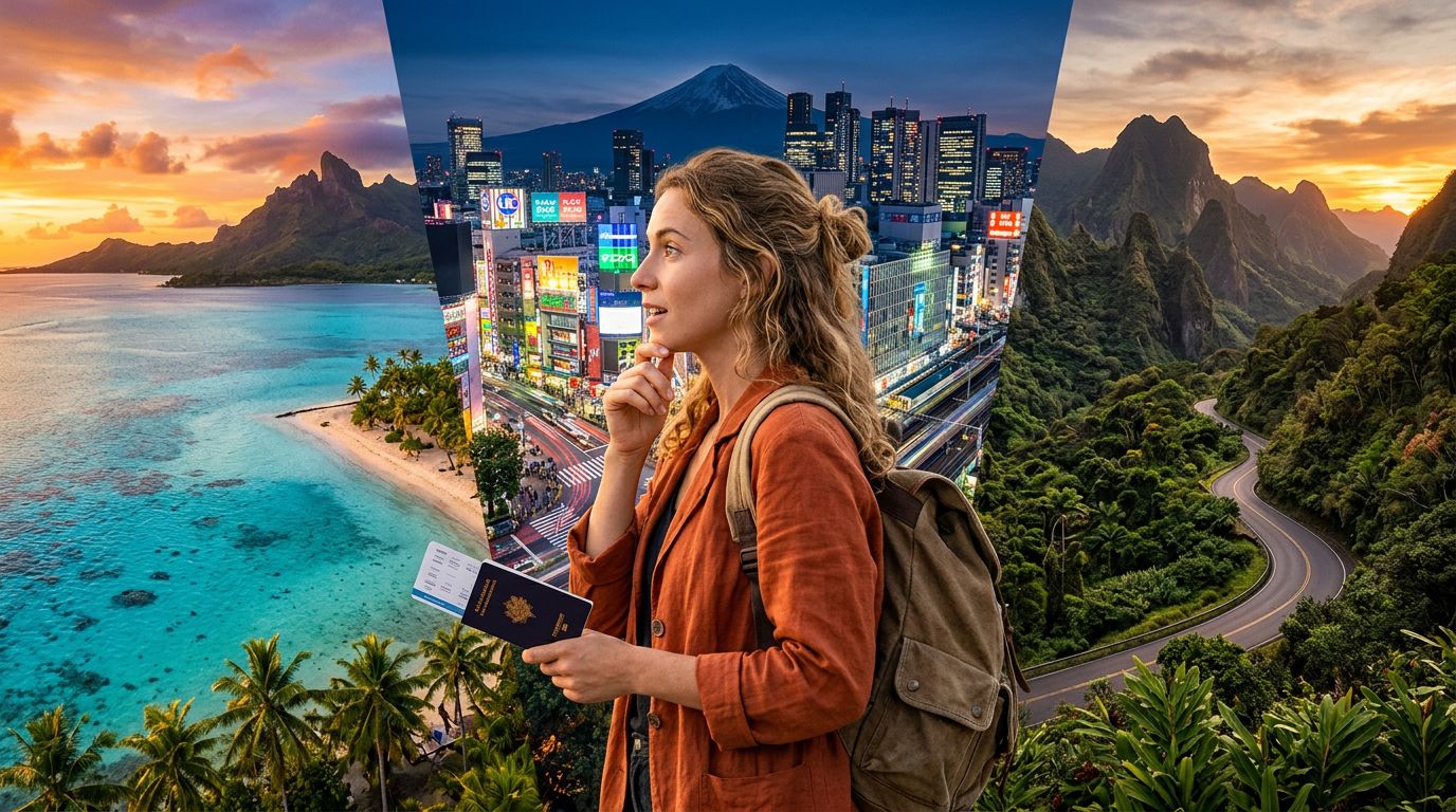 Bali, Japon ou Costa Rica : comment choisir sans regretter ?